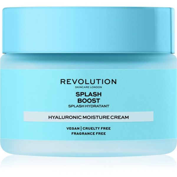  Revolution Skincare Boost Hyaluronic Acid Splash Krem Intensywnie Nawilżający Z Kwasem Hialuronowym 50 Ml 