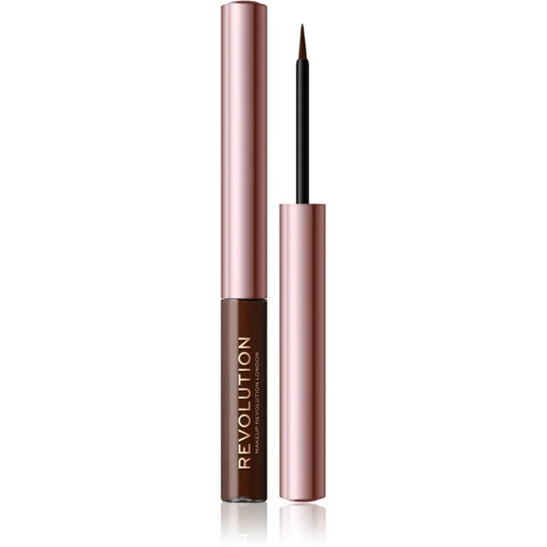  Revolution Super Flick Eyeliner W Płynie Odcień Brown 2.4 Ml 