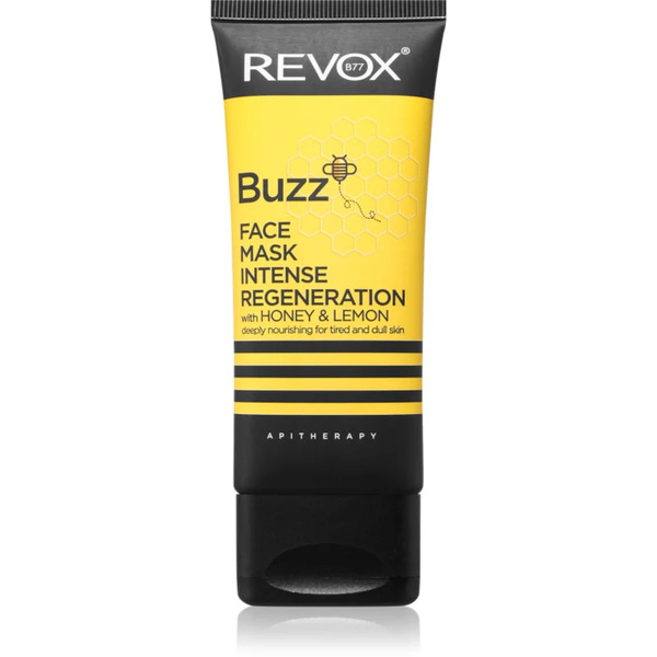  Revox B77 Buzz Face Mask Intense Regeneration Maseczka Regenerująca Do Twarzy O Działaniu Odżywczym Lemon & Honey 65 Ml 
