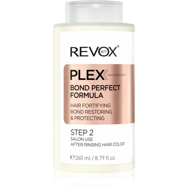  Revox B77 Plex Bond Perfect Formula. Step 2 Pielęgnacja Wzmacniająca Po Chemicznej Ingerencji We Włosy 260 Ml 