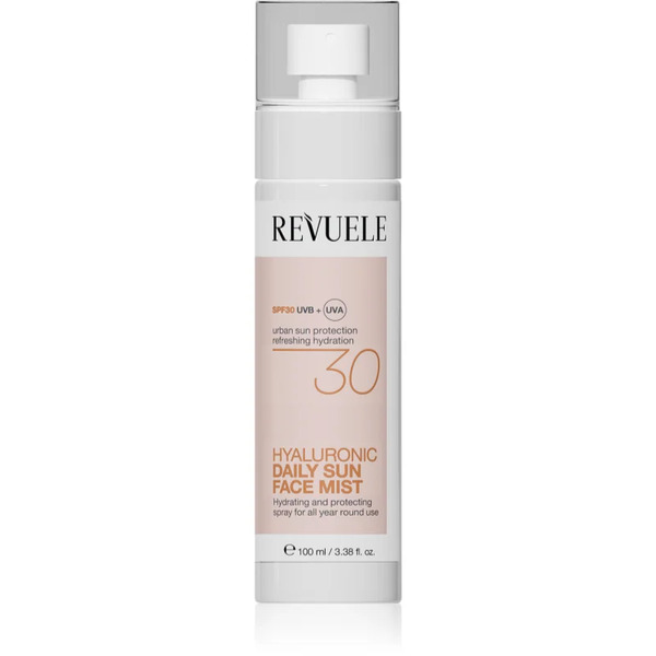  Revuele Daily Sun Hyaluronic Face Mist Spf 30 Mgiełka Ochronna O Działaniu Nawilżającym Spf 30 100 Ml 