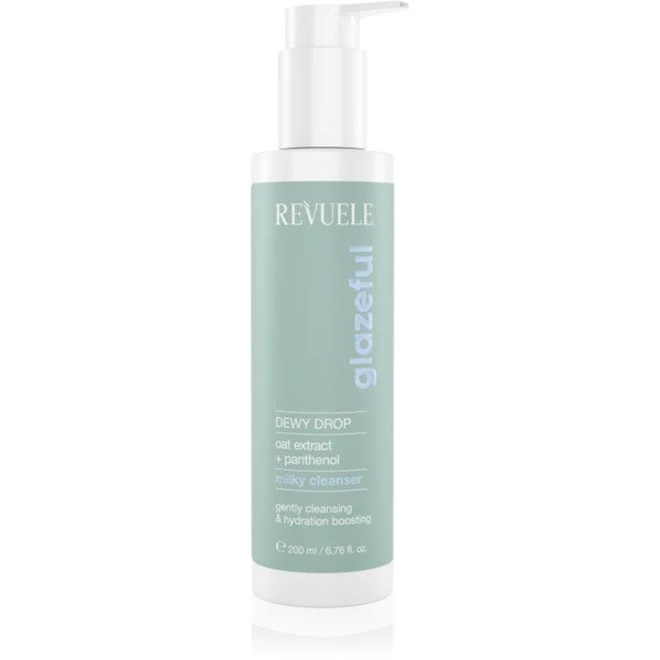  Revuele Glazeful Milky Cleanser Dewy Drop Delikatne Mleczko Oczyszczające O Działaniu Nawilżającym 200 Ml 