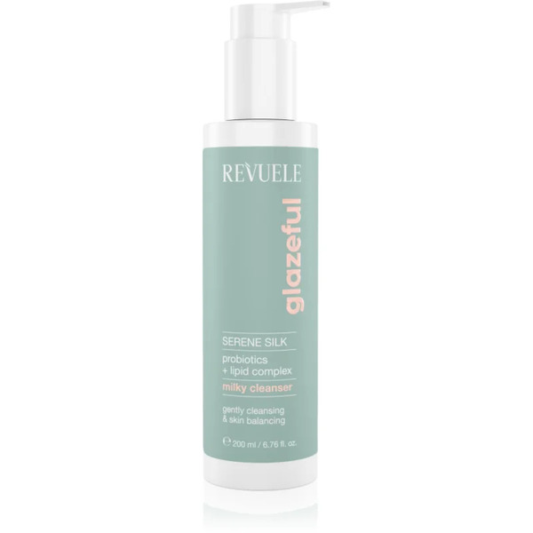 Revuele Glazeful Milky Cleanser Serene Silk Delikatne Mleczko Oczyszczające O Działaniu Uspokajającym 200 Ml 