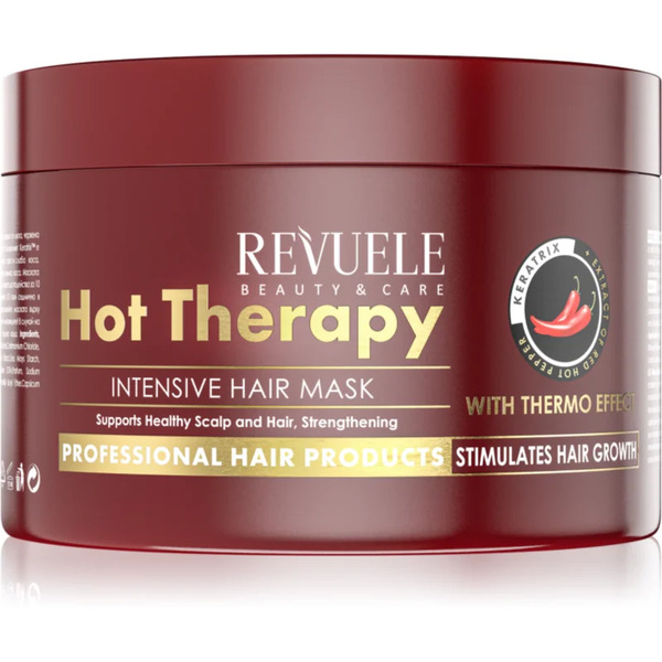  Revuele Hot Therapy Intensive Hair Mask Maseczka Intensywnie Rewitalizująca Do Włosów Suchych I łamliwych 500 Ml 