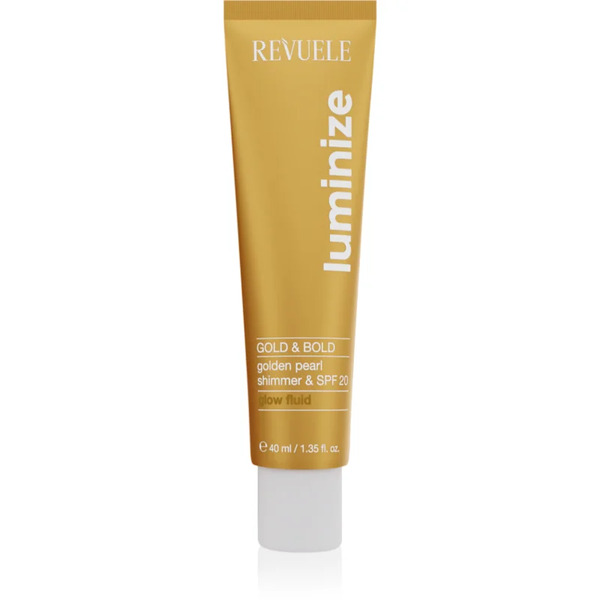  Revuele Luminize Fluid Rozświetlający Spf 20 Odcień Gold & Bold 40 Ml 