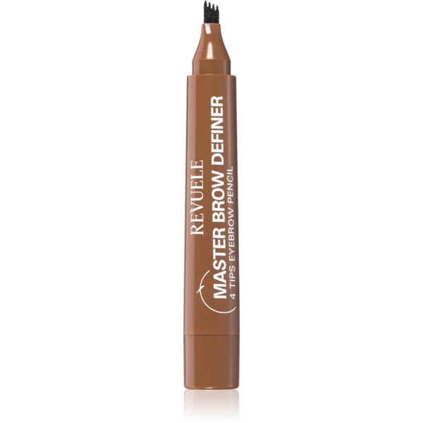  Revuele Master Brow Definer 4 Tips Eyebrow Pencil Precyzyjna Kredka Do Brwi Odcień Light 2.2 Ml 