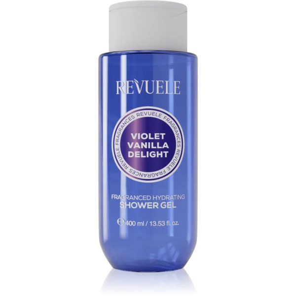  Revuele Violet Vanilla Delight Fragranced Hydrating Shower Gel Perfumowany żel Pod Prysznic O Działaniu Nawilżającym Dla Kobiet 400 Ml 