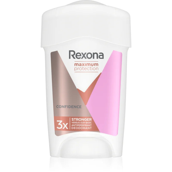  Rexona Maximum Protection Confidence Kremowy Antyperspirant Przeciw Nadmiernej Potliwości Confidence 45 Ml 