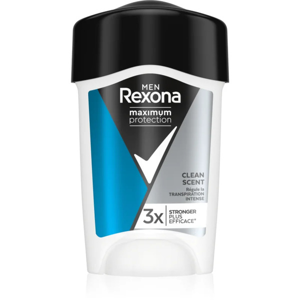  Rexona Men Maximum Protection Clean Scent Kremowy Antyperspirant Przeciw Nadmiernej Potliwości 45 Ml 
