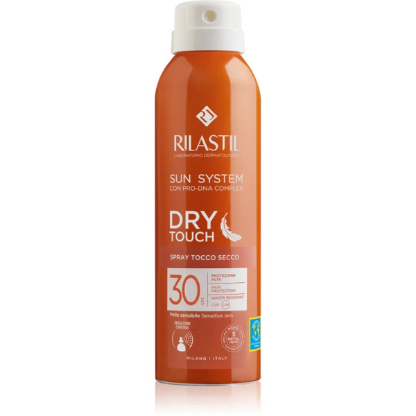  Rilastil Sun System Dry Touch Spray Ochronny Do Opalania Spf 30 200 Ml 