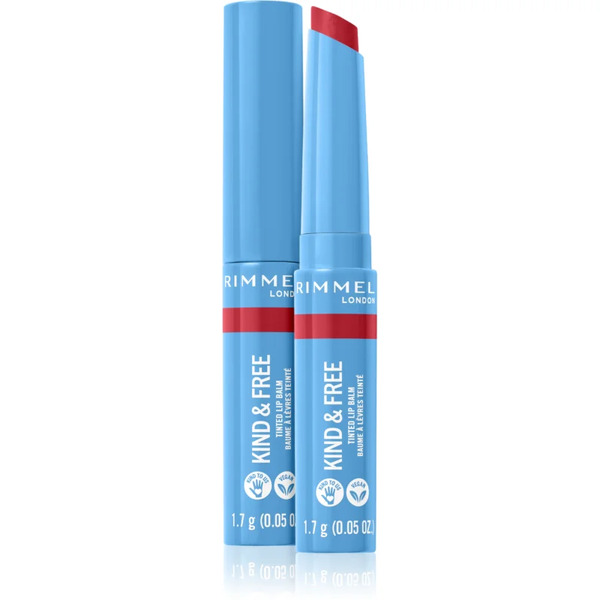  Rimmel Kind & Free Tonujący Balsam Do Ust Odcień 005 Turbo Red 1,7 G 