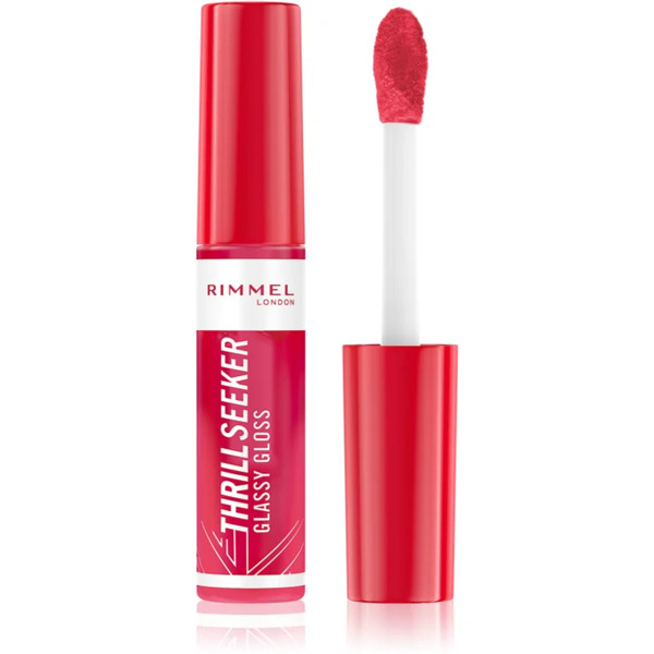  Rimmel Thrill Seeker Glassy Gloss Błyszczyk Do Ust Nadający Objętość Odcień 350 Pink To The Berry 10 Ml 
