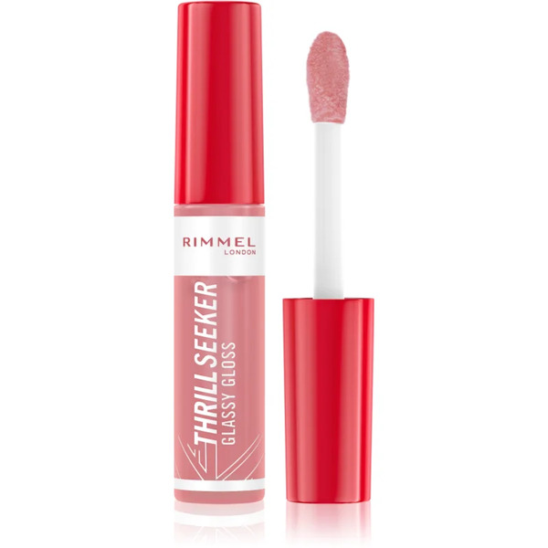  Rimmel Thrill Seeker Glassy Gloss Błyszczyk Do Ust Nadający Objętość Odcień 700 Sprinkled Sugar 10 Ml 