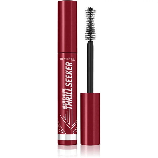  Rimmel Wondervolume Thrill Seeker Tusz Podkręcający I Zwiększający Objętość Rzęs Odcień Extreme Black 8 Ml 