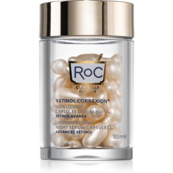  Roc Retinol Correxion Line Smoothing Serum Przeciwzmarszczkowe W Kapsułkach 30 Szt. 