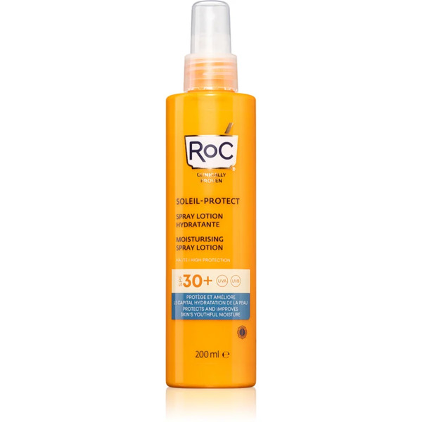  Roc Soleil Protect Moisturising Spray Lotion Spray Nawilżający Do Opalania 200 Ml 