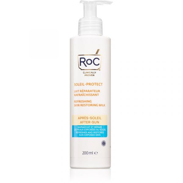  Roc Soleil Protect Refreshing Skin Restoring Milk Kojący Krem Po Opalaniu 200 Ml 