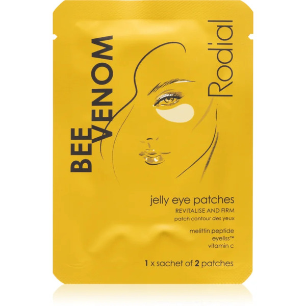  Rodial Bee Venom Jelly Eye Patches Płatki żelowe Pod Oczy Ujędrniające O Działaniu Uspokajającym 2 Szt. 