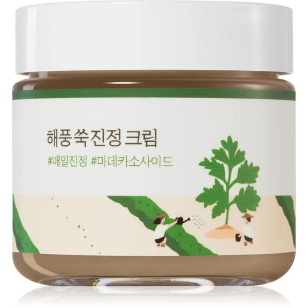  Round Lab Mugwort Calming Cream Emulsja Intensywnie Nawilżająca Do łagodzenia 80 Ml 
