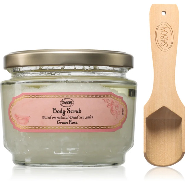  Sabon Medium Green Rose Peeling Do Ciała 320 G 