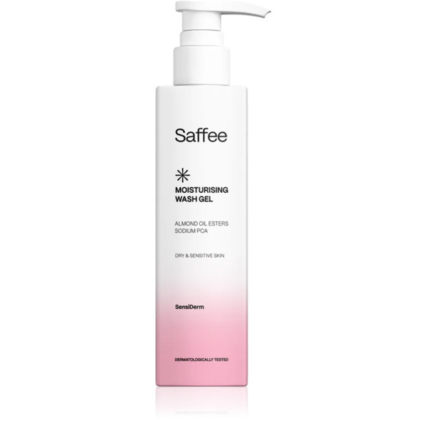  Saffee Sensiderm Moisturising Wash Gel Nawilżający żel Oczyszczający Do Skóry Suchej I Wrażliwej 200 Ml 