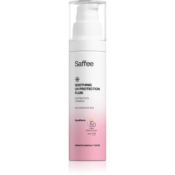  Saffee Sensiderm Soothing Uv Protection Fluid Fluid Ochronny Do Skóry Suchej I Wrażliwej Spf 50 50 Ml 