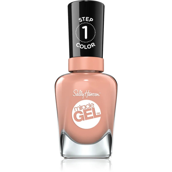  Sally Hansen Miracle Gel™ Hybrydowy Lakier Do Paznokci Bez Użycia Lampy Uv/led Odcień 184 Frill Seeker 14,7 Ml 