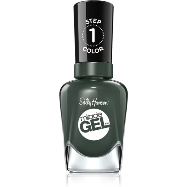  Sally Hansen Miracle Gel™ Hybrydowy Lakier Do Paznokci Bez Użycia Lampy Uv/led Odcień 762 Leaf Me Be 14,7 Ml 