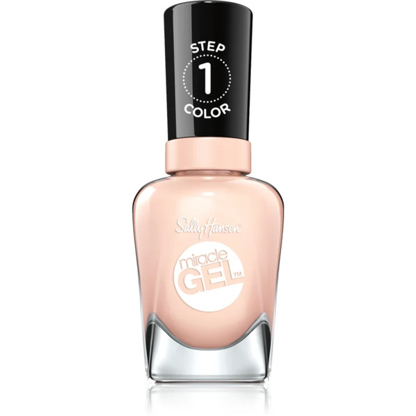  Sally Hansen Miracle Gel™ Hybrydowy Lakier Do Paznokci Bez Użycia Lampy Uv/led Odcień 187 Sheer Happiness 14.7 Ml 