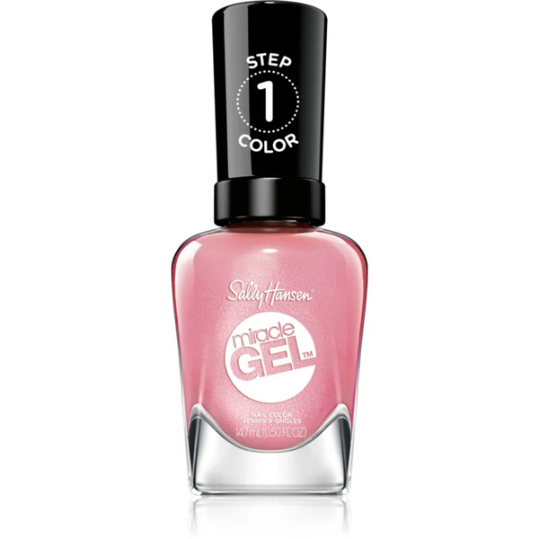  Sally Hansen Miracle Gel™ Hybrydowy Lakier Do Paznokci Bez Użycia Lampy Uv/led Odcień Shell Yeah 14,7 Ml 