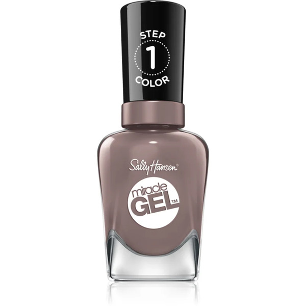  Sally Hansen Miracle Gel™ Hybrydowy Lakier Do Paznokci Bez Użycia Lampy Uv/led Odcień 205 To The Taupe 14,7 Ml 