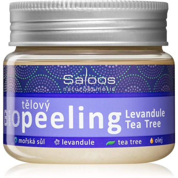  Saloos Bio Peeling Lavender & Tea Tree Peeling Do Ciała 140 Ml 