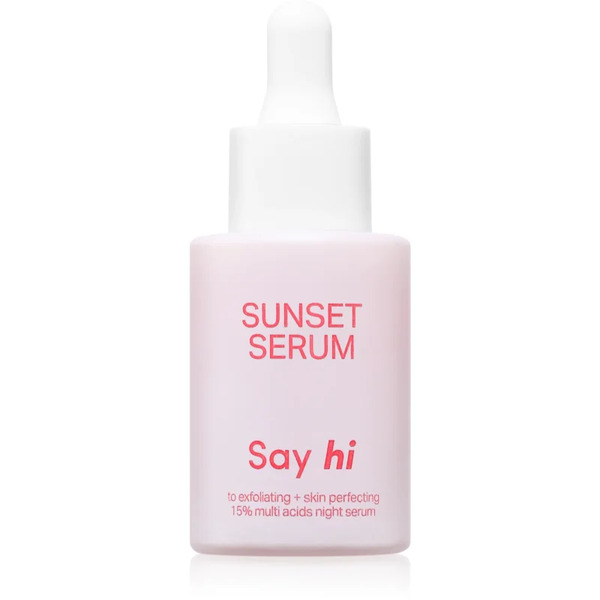  Say Hi Sunset Serum Na Noc Z Aha 30 Ml 