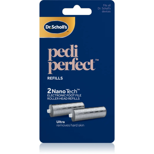  Scholl Dr. Scholl's Pediperfect Głowica Wymienna Do Elektronicznego Pilnika Do Stóp Do Skóry Zrogowaciałej 2 Szt. 