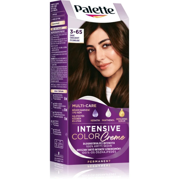  Schwarzkopf Palette Intensive Color Creme Trwała Farba Do Włosów Odcień 3-65 (w2) Dark Chocolate 1 Szt. 