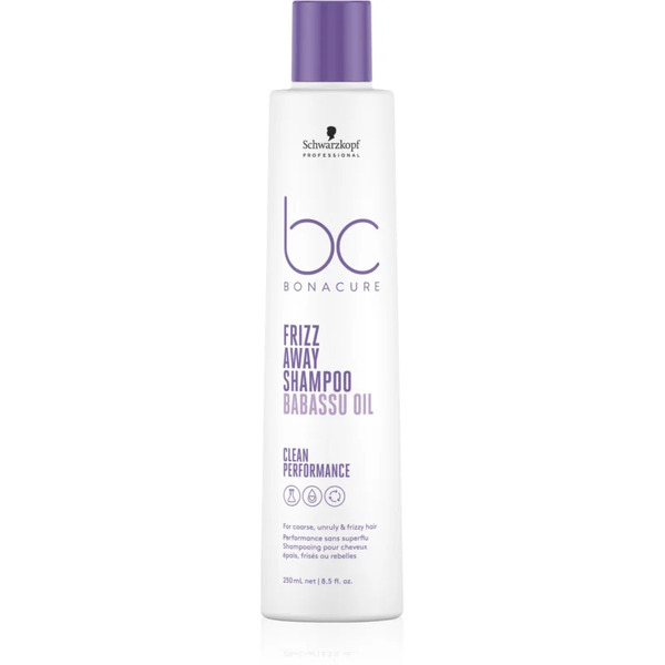  Schwarzkopf Professional Bc Bonacure Frizz Away Shampoo Szampon Do Włosów Nieposłusznych I Puszących Się 250 Ml 