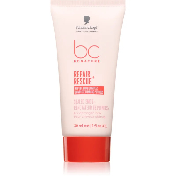  Schwarzkopf Professional Bc Bonacure Repair Rescue+ Kremowe Serum Do Włosów Bardzo Zniszczonych Z Rozdwojonymi Końcówkami 30 Ml 