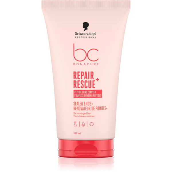  Schwarzkopf Professional Bc Bonacure Repair Rescue+ Kremowe Serum Do Włosów Bardzo Zniszczonych Z Rozdwojonymi Końcówkami 100 Ml 