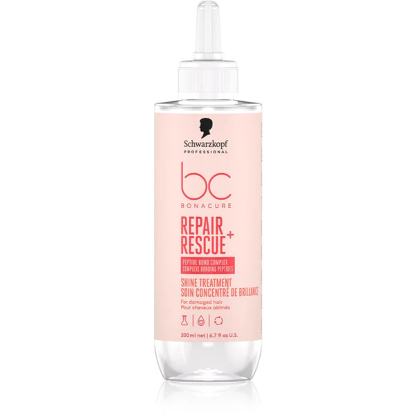  Schwarzkopf Professional Bc Bonacure Repair Rescue+ Skoncentrowana Pielęgnacja Do Włosów Zniszczonych 200 Ml 