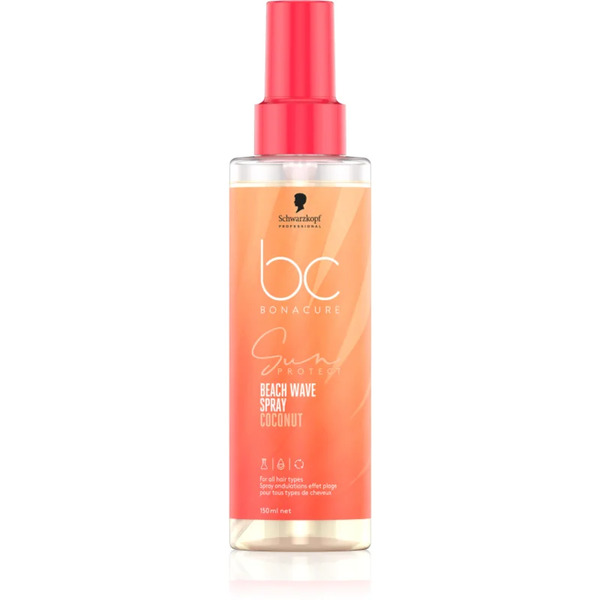  Schwarzkopf Professional Bc Bonacure Sun Protect Beach Waves Spray Spray Do Włosów Dla Efektu Plażowego 150 Ml 