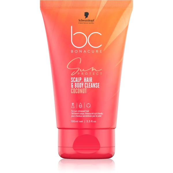  Schwarzkopf Professional Bc Bonacure Sun Protect Scalp, Hair & Body Cleanse żel Pod Prysznic 2 W 1 100 Ml 