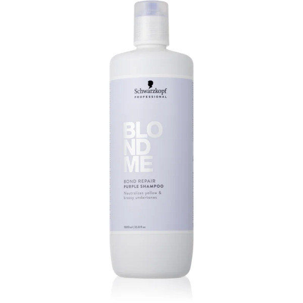  Schwarzkopf Professional Blondme Bond Repair Purple Shampoo Szampon Fioletowy Do Włosów Blond 1000 Ml 
