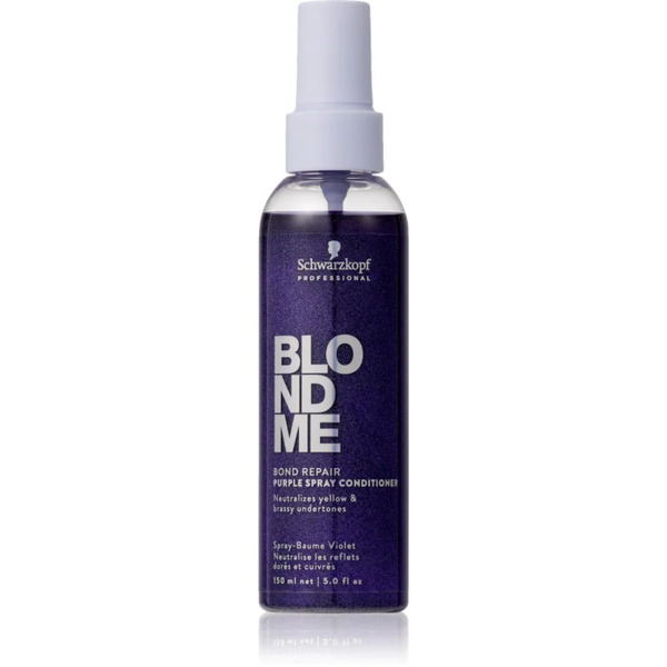  Schwarzkopf Professional Blondme Bond Repair Purple Spray Conditioner Odżywka Fioletowa W Sprayu 150 Ml 