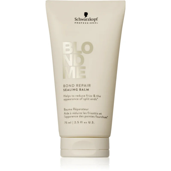  Schwarzkopf Professional Blondme Bond Repair Sealing Balm Pielęgnujący Balsam Do Włosów Przeciwko Puszeniu Się Włosów 75 Ml 