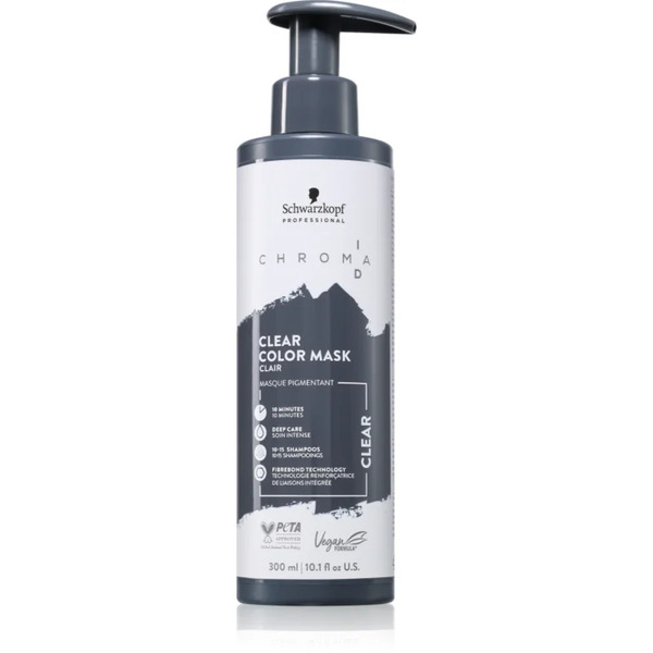  Schwarzkopf Professional Chroma Id Color Mask Maska Intensywnie Koloryzująca Do Włosów Odcień Clear 300 Ml 