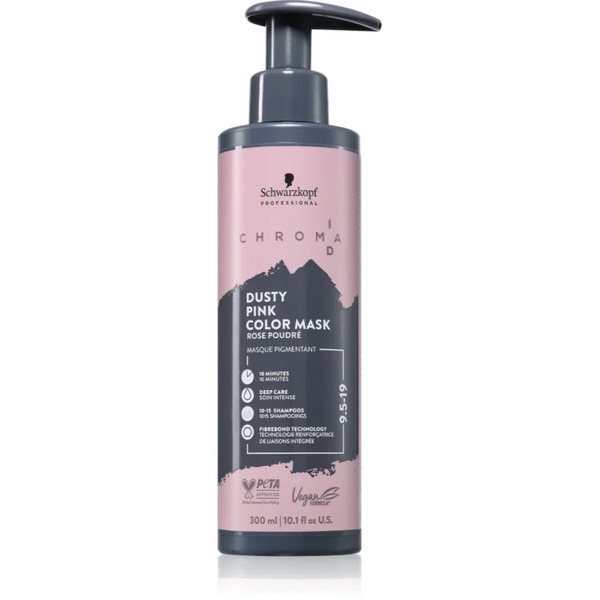  Schwarzkopf Professional Chroma Id Color Mask Maska Intensywnie Koloryzująca Do Włosów Odcień 9.5-19 Dusty Pink 300 Ml 