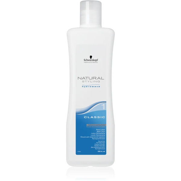  Schwarzkopf Professional Natural Styling Hydrowave Trwała Ondulacja Do Włosów Normalnych 1 Classic 1000 Ml 