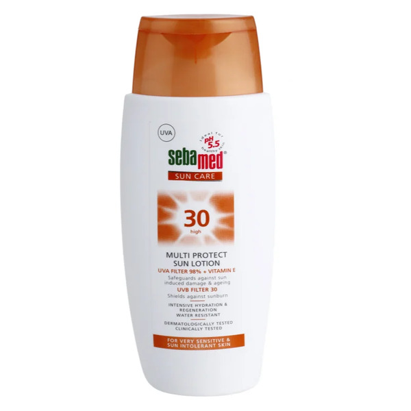  Sebamed Sun Care Multi Protect Sun Lotion Mleczko Do Opalania Spf 30 150 Ml 