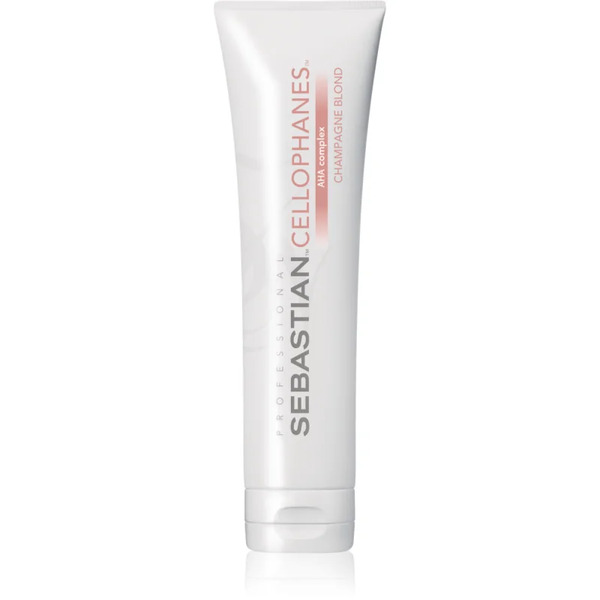  Sebastian Professional Cellophanes Maska Przywracająca Blask Włosom Farbowanym Odcień Champagne Blond 300 Ml 