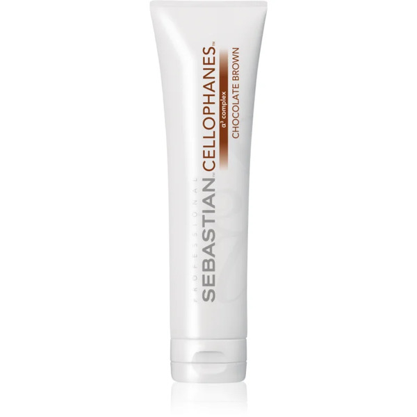  Sebastian Professional Cellophanes Maska Przywracająca Blask Włosom Farbowanym Odcień Choco Brown 300 Ml 